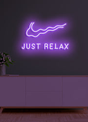 Just relax - LED Neon skilt