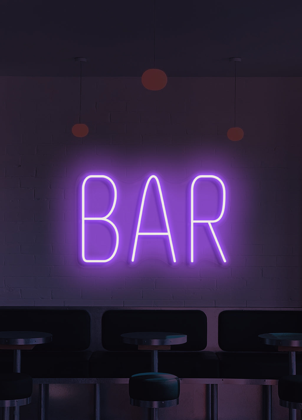 BAR - LED Neon-Schirm