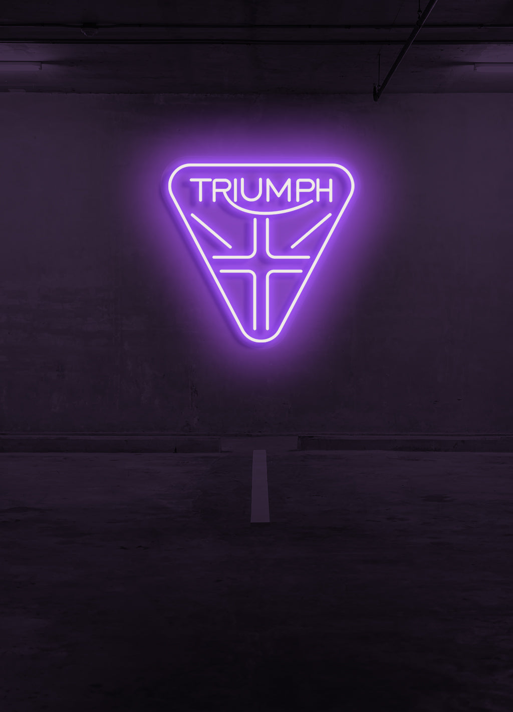 Triumph - LED Neon-Schirm