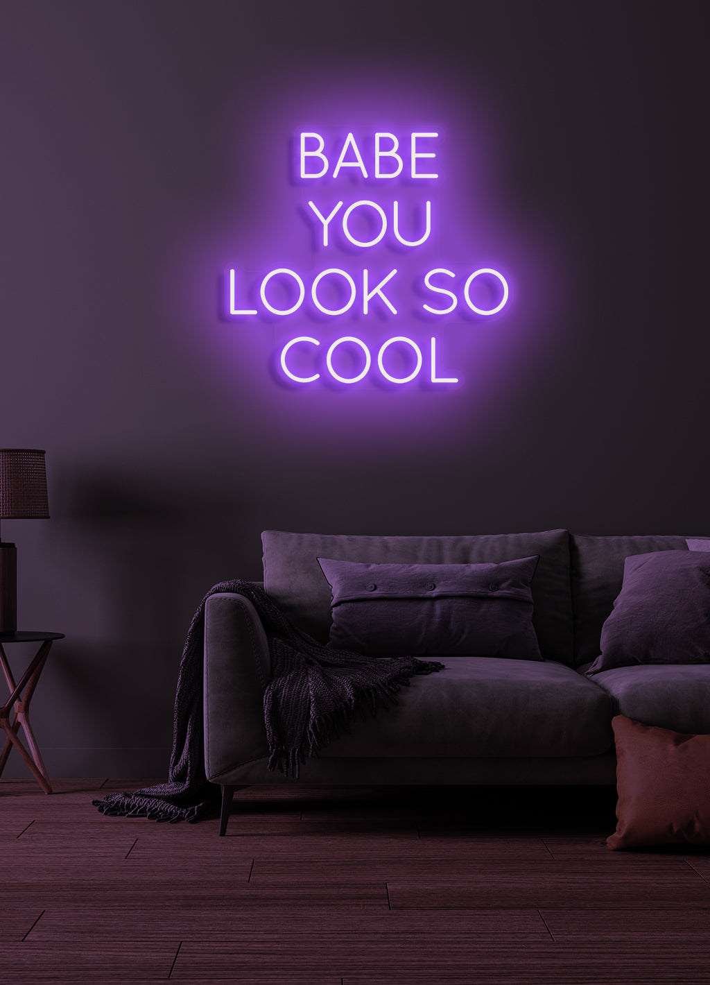 Baby, du siehst so cool aus – LED-Neonrock