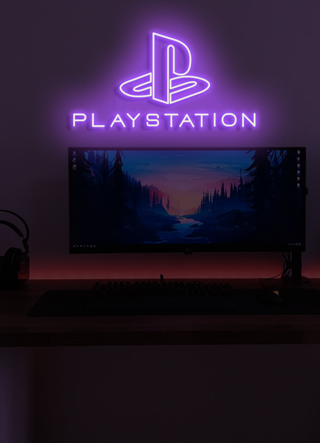 Playstation - LED Neon skilt
