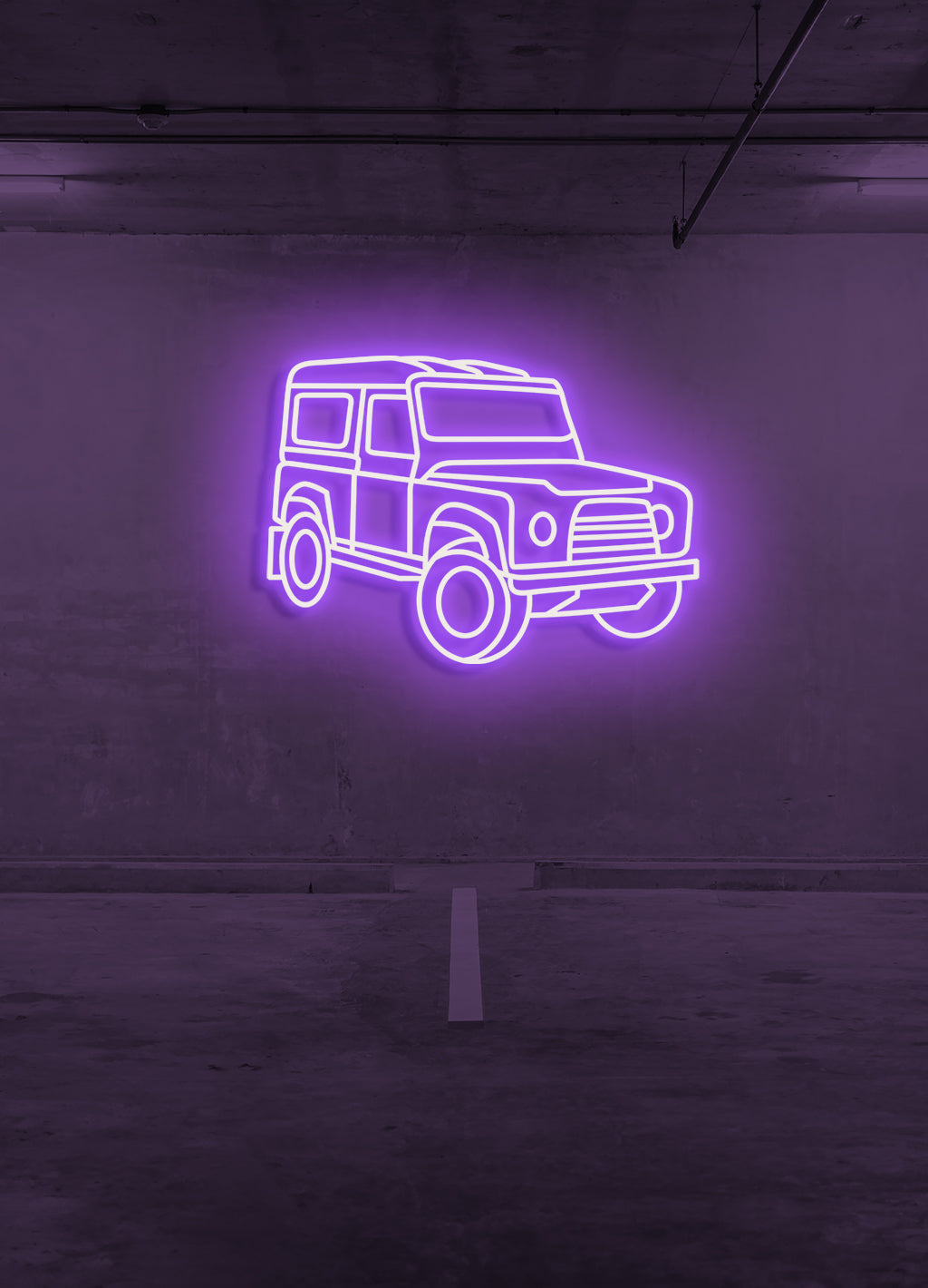 Offroad Auto - LED Neonbeleuchtung