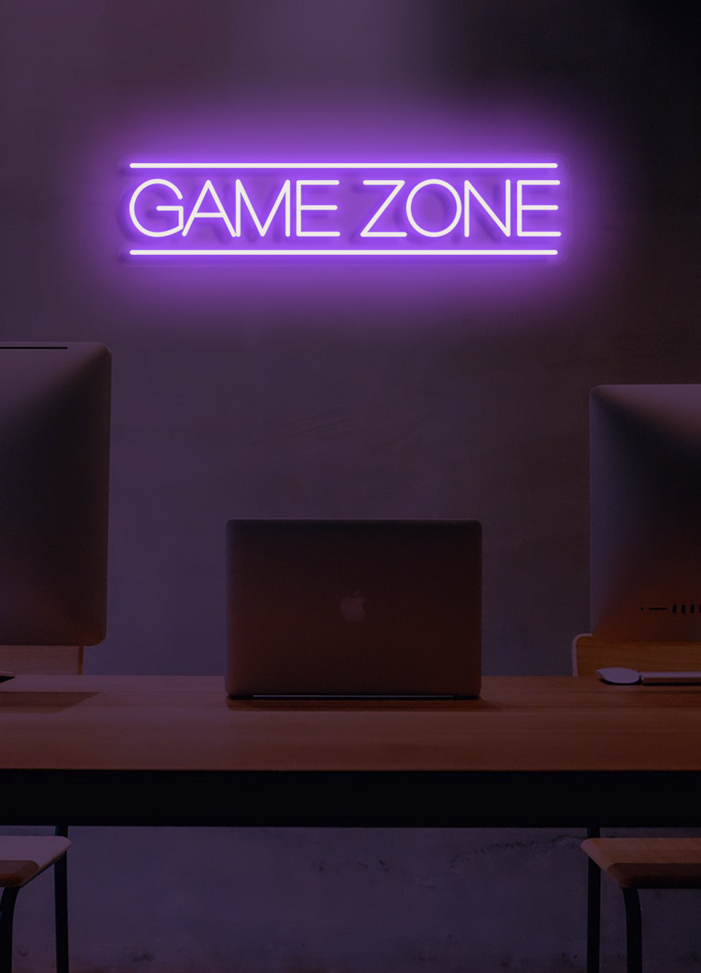 Spielzone - LED Neonschirm