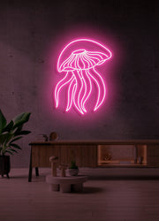 Jellyfish - LED Neon skilt
