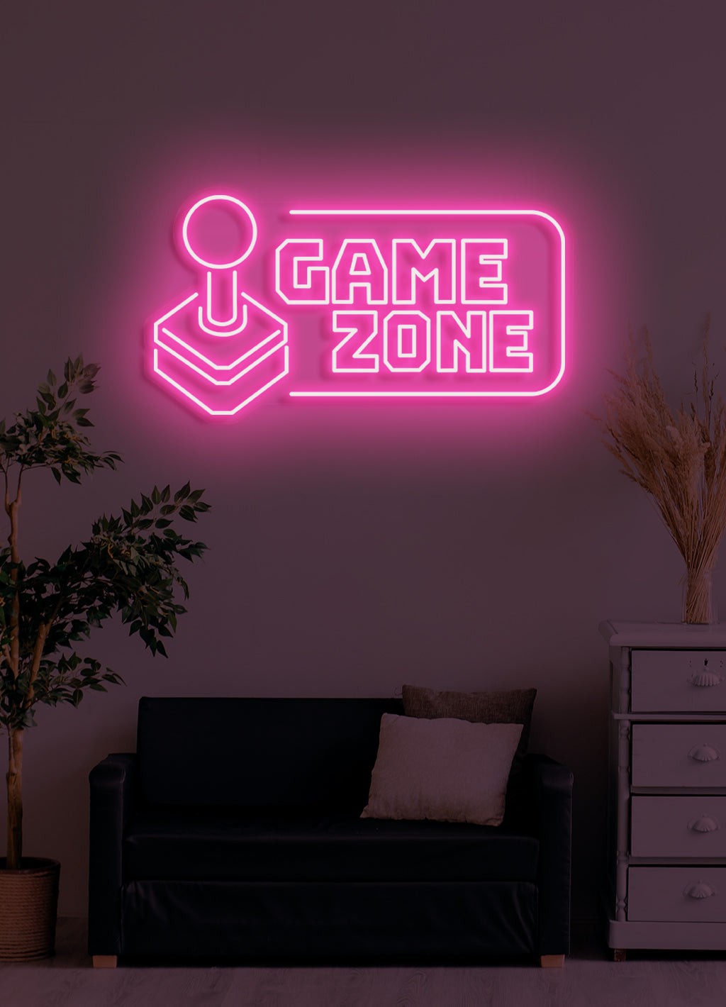 Spielzone - LED Neonschirm
