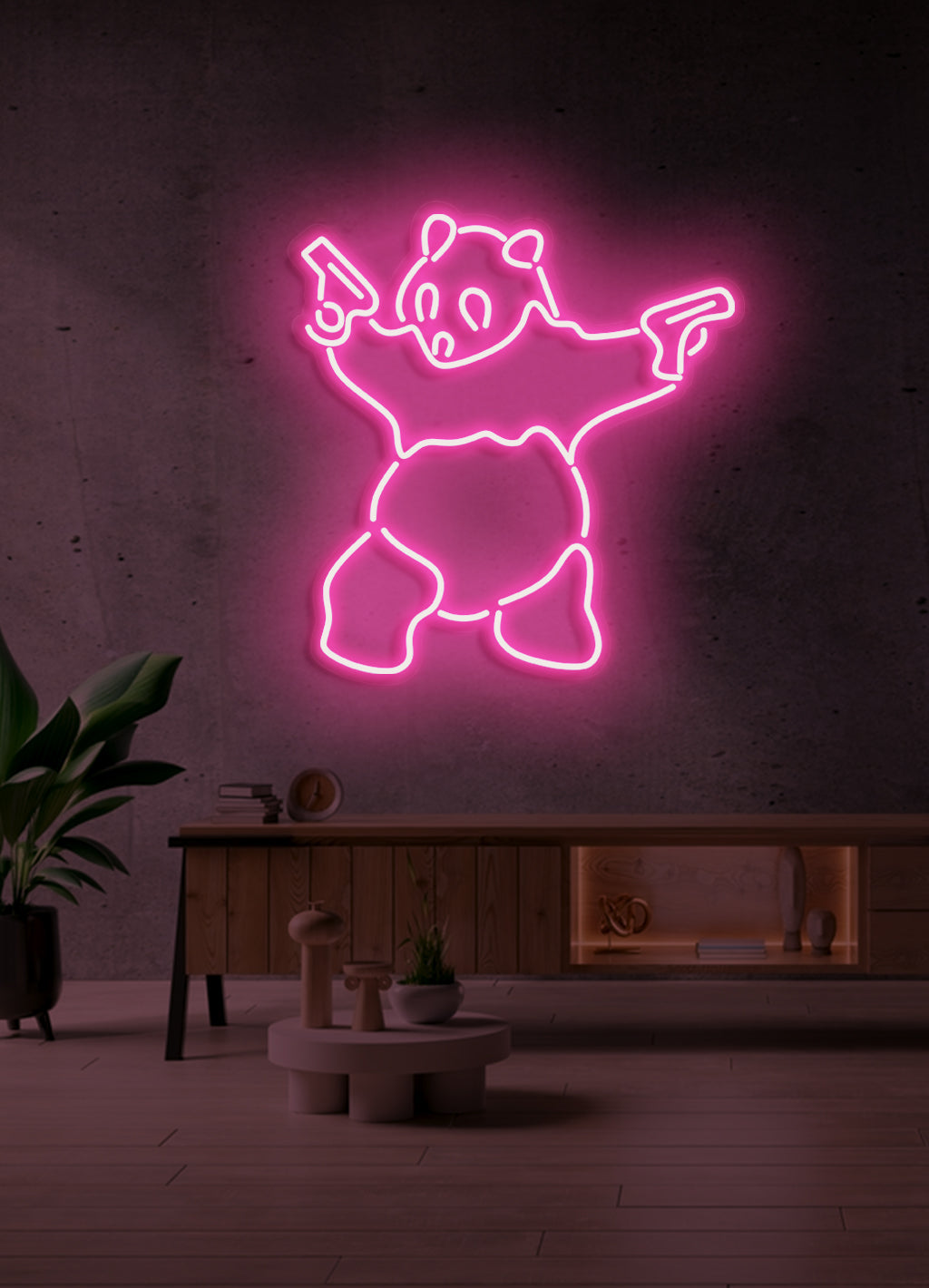 Panda - LED Neonrock