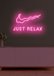 Just relax - LED Neon skilt
