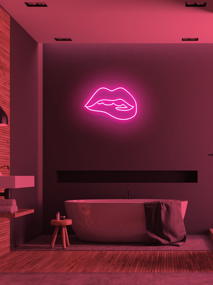 Lips - LED Neon skilt