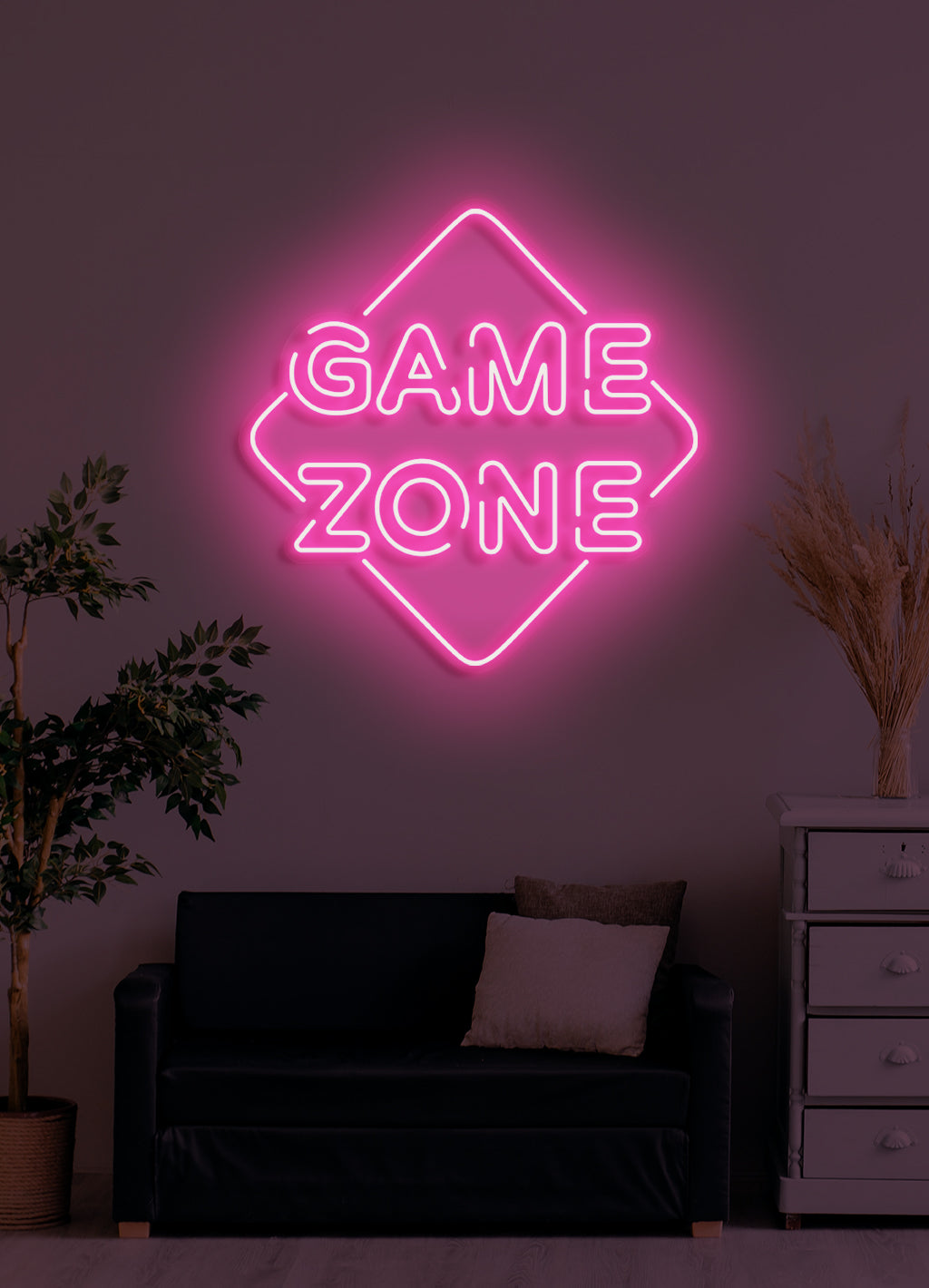 Game zone - LED Neon skilt