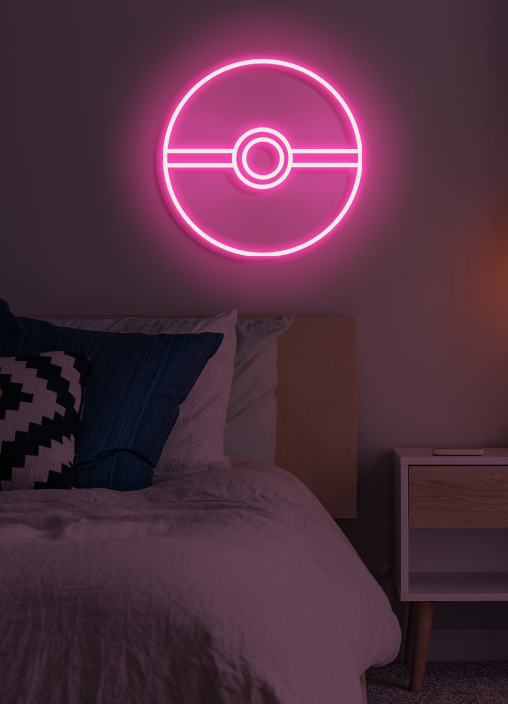 Poke - LED Neon-Schirm