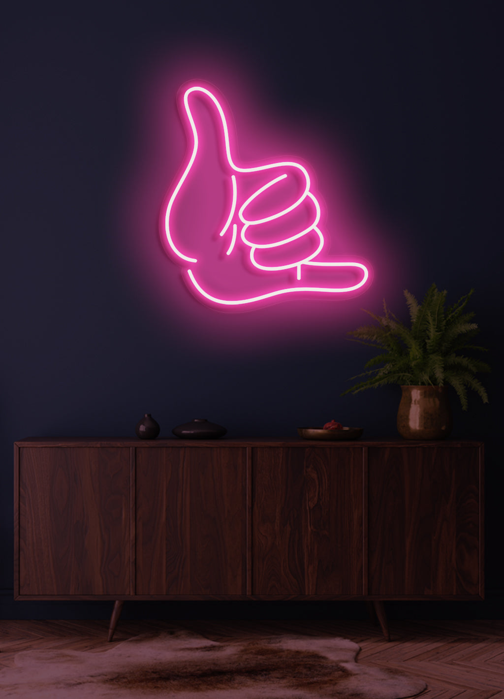 Hang loose - LED Neon skilt