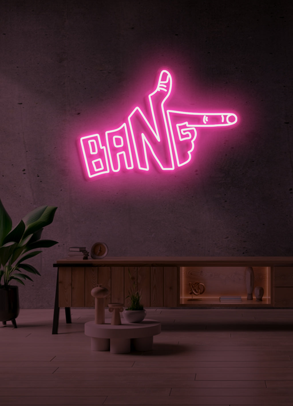 Bang - LED Neonrock
