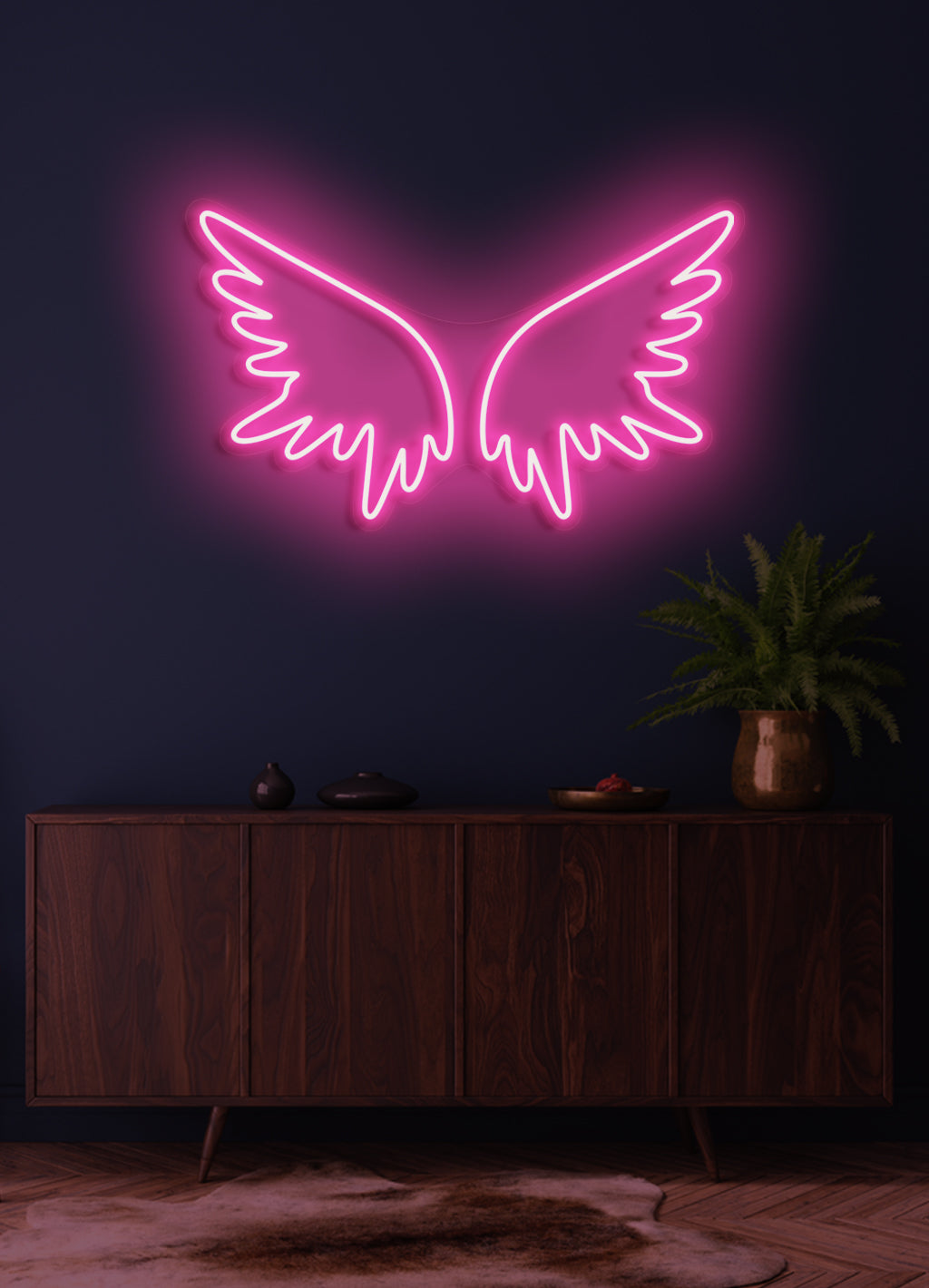 Wings - LED Neon skilt