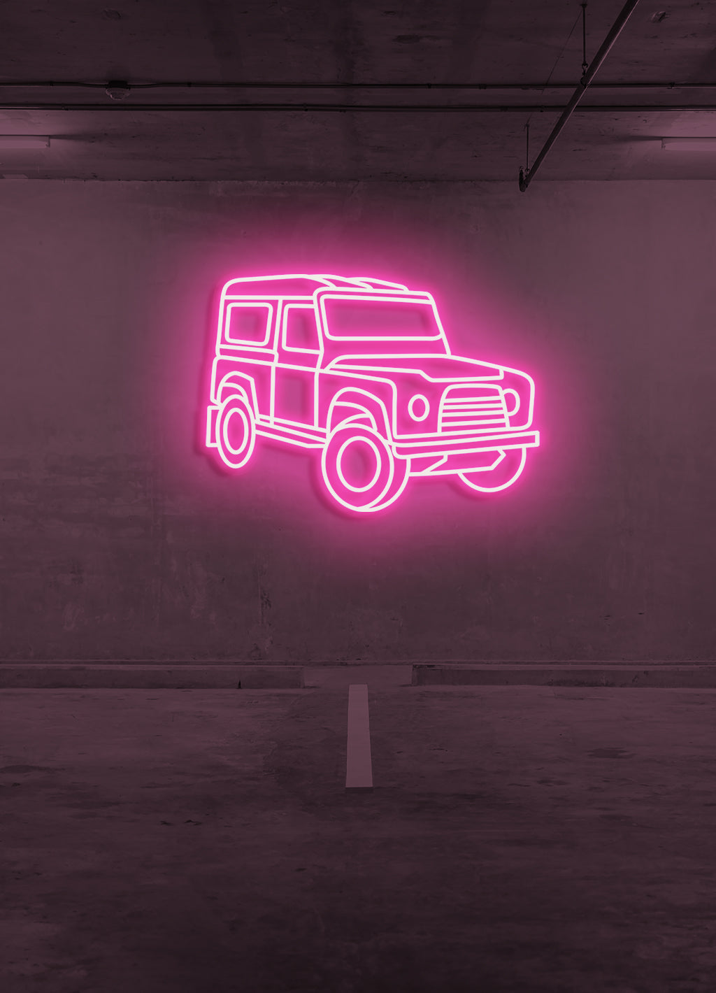 Offroad Auto - LED Neonbeleuchtung