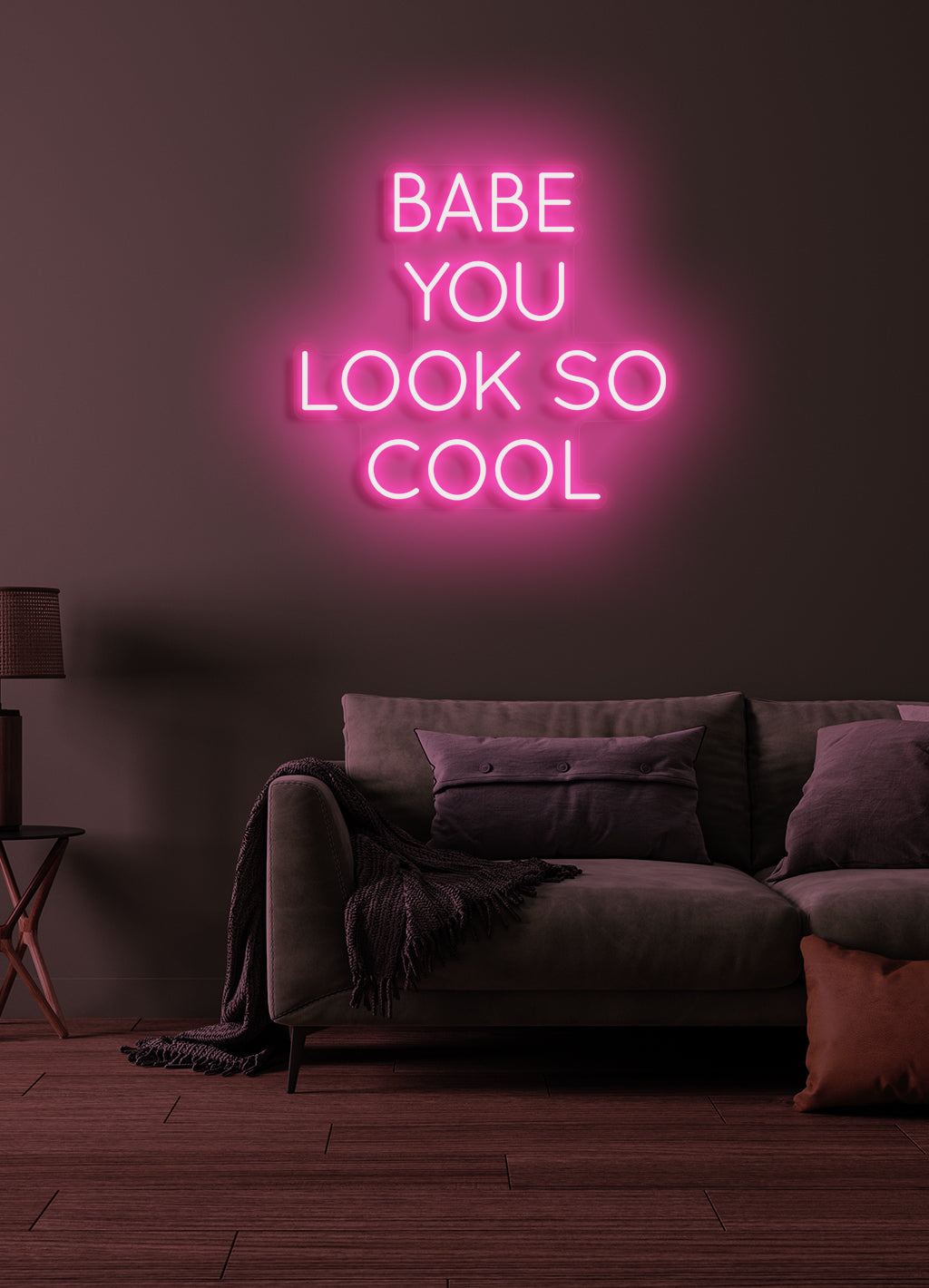 Baby, du siehst so cool aus – LED-Neonrock