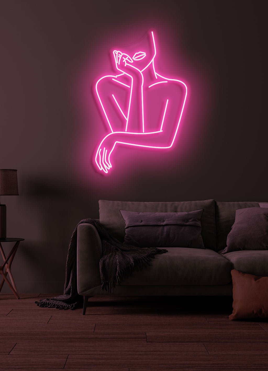 Alberte - LED Neonrock