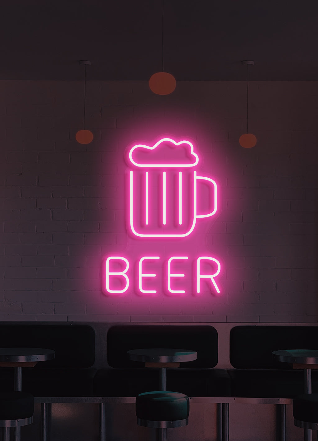 Bier - LED Neon Schild