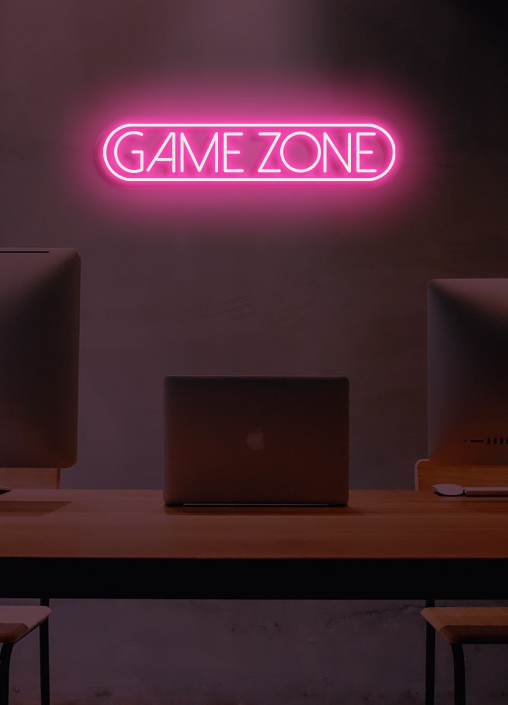Spielzone - LED Neonschirm