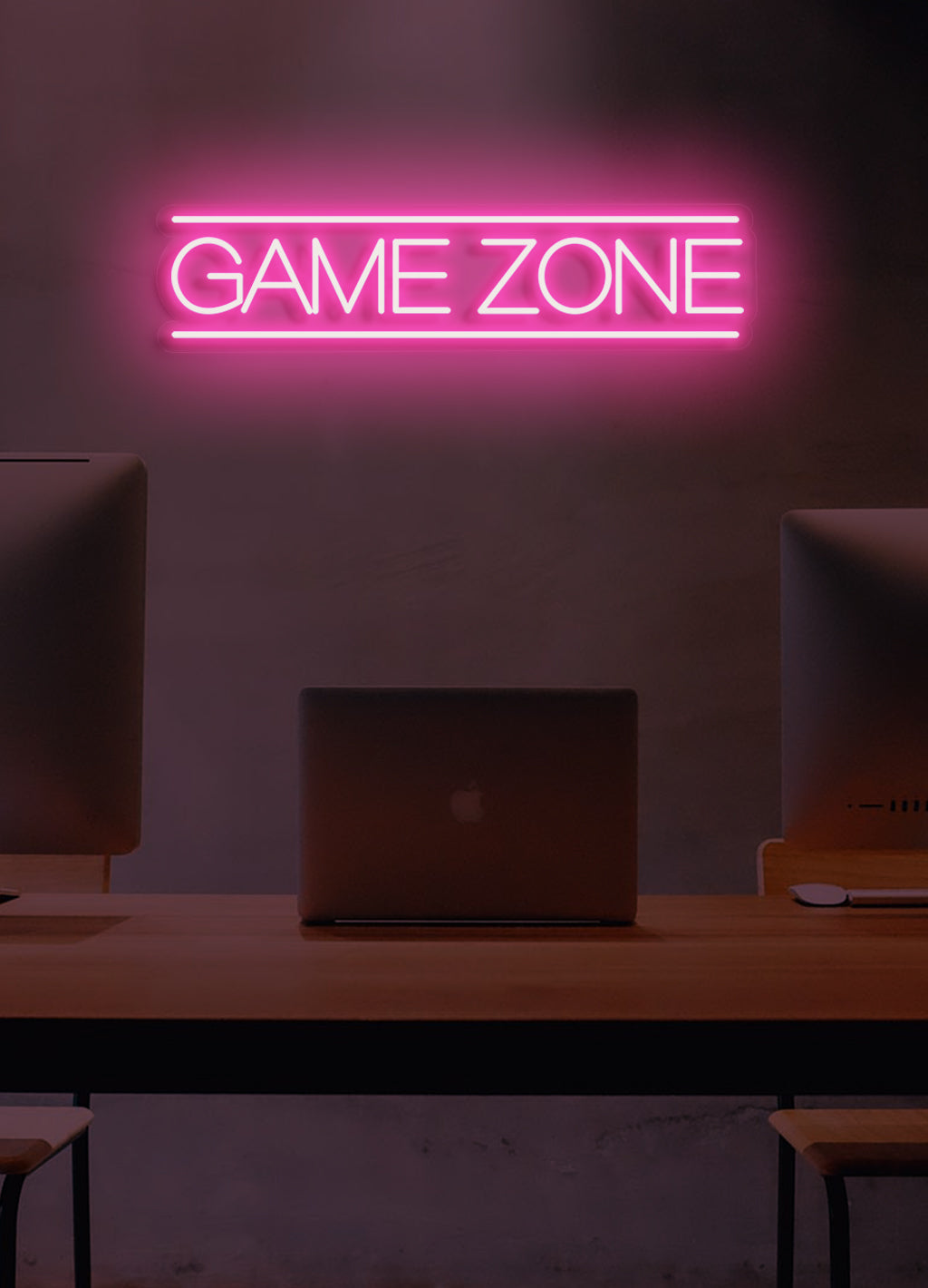 Spielzone - LED Neonschirm
