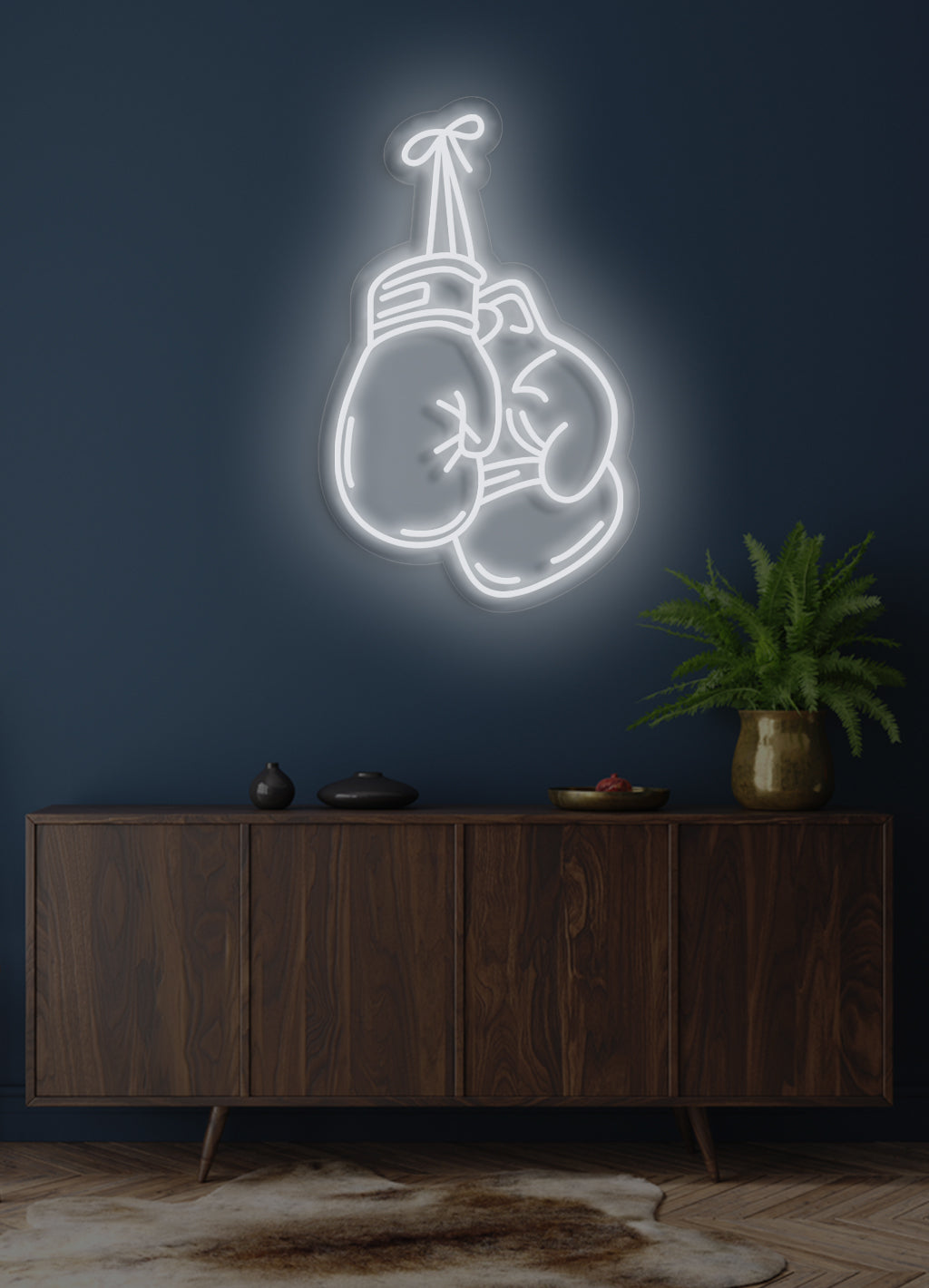 Boxhandschuhe - LED Neon Rock