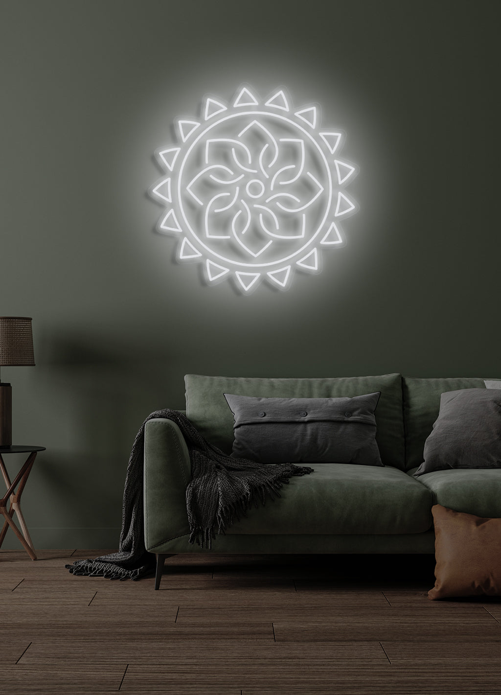 Yoga Blume - LED Neon Rock