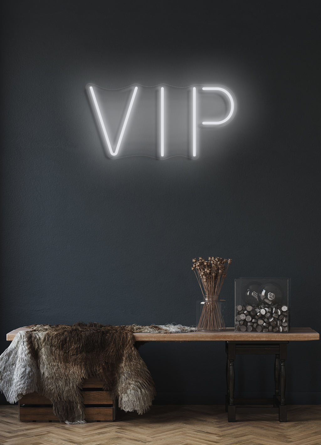 VIP - LED Neon-Schirm