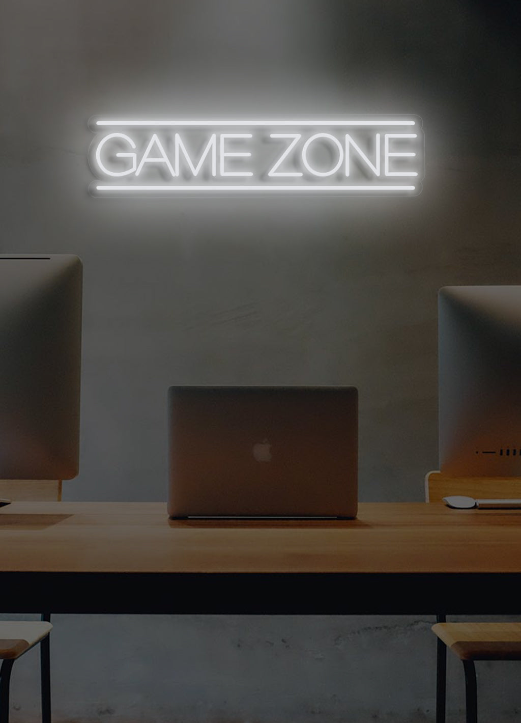 Spielzone - LED Neonschirm