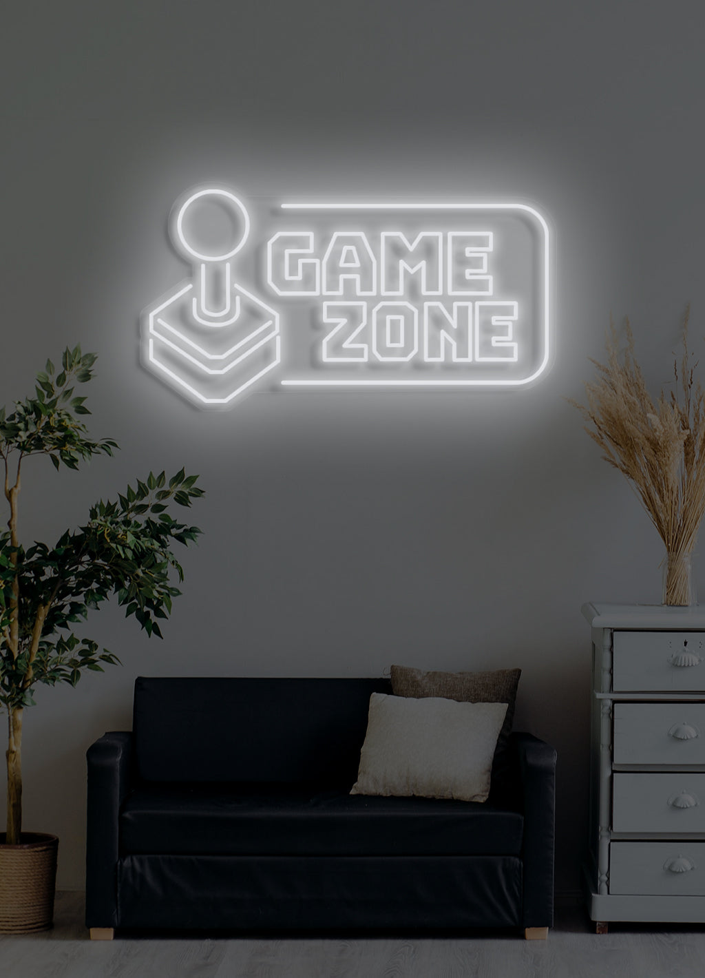 Spielzone - LED Neonschirm