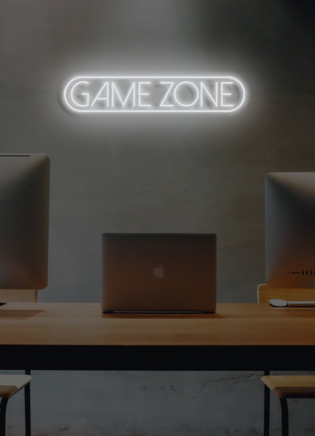 Spielzone - LED Neonschirm