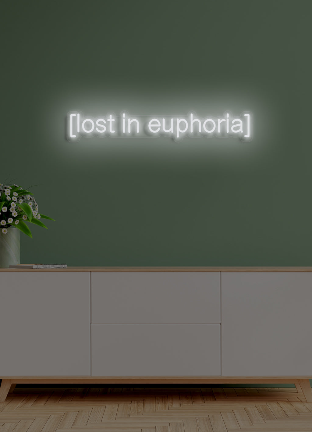 Verloren in Euphorie - LED Neonschild