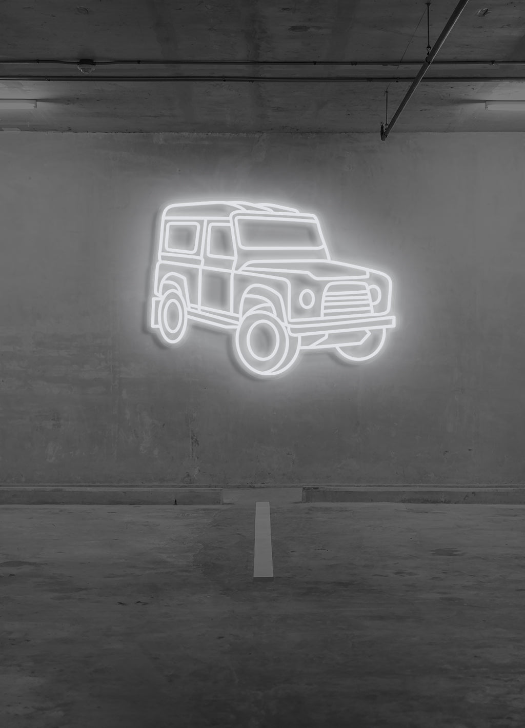 Offroad Auto - LED Neonbeleuchtung