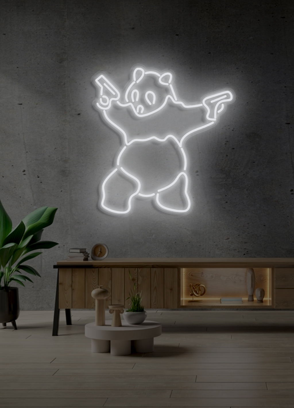 Panda - LED Neonrock