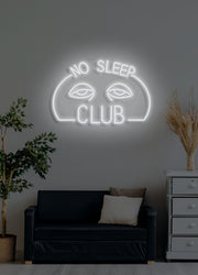 No sleep club - LED Neon skilt