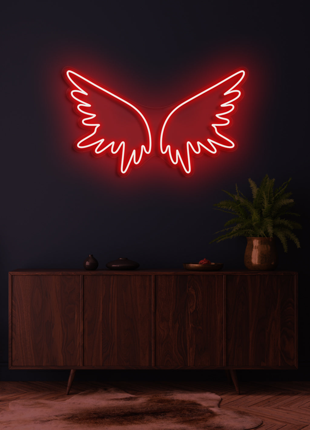 Wings - LED Neon skilt