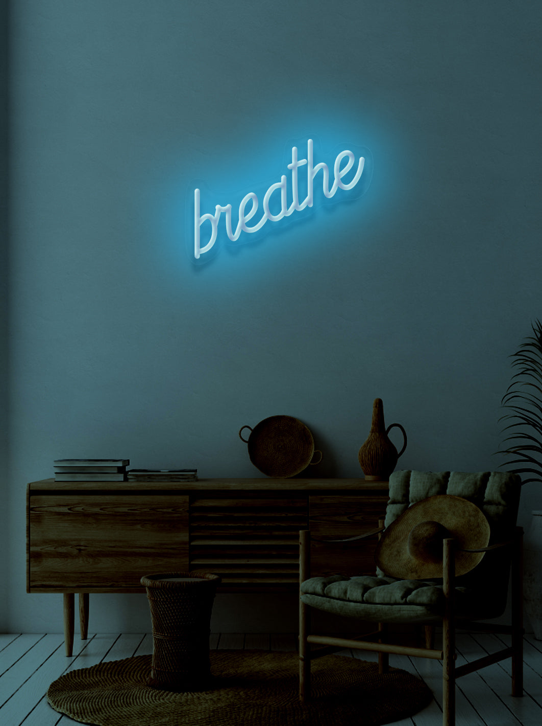 Breathe - LED Neon skilt