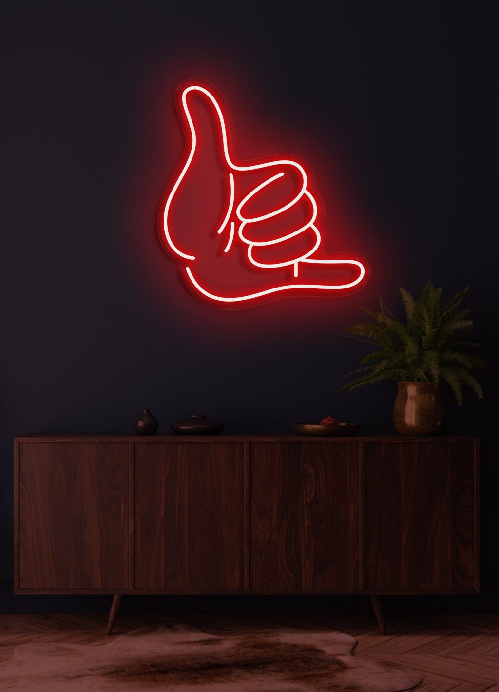 Hang Loose - LED Neonrock