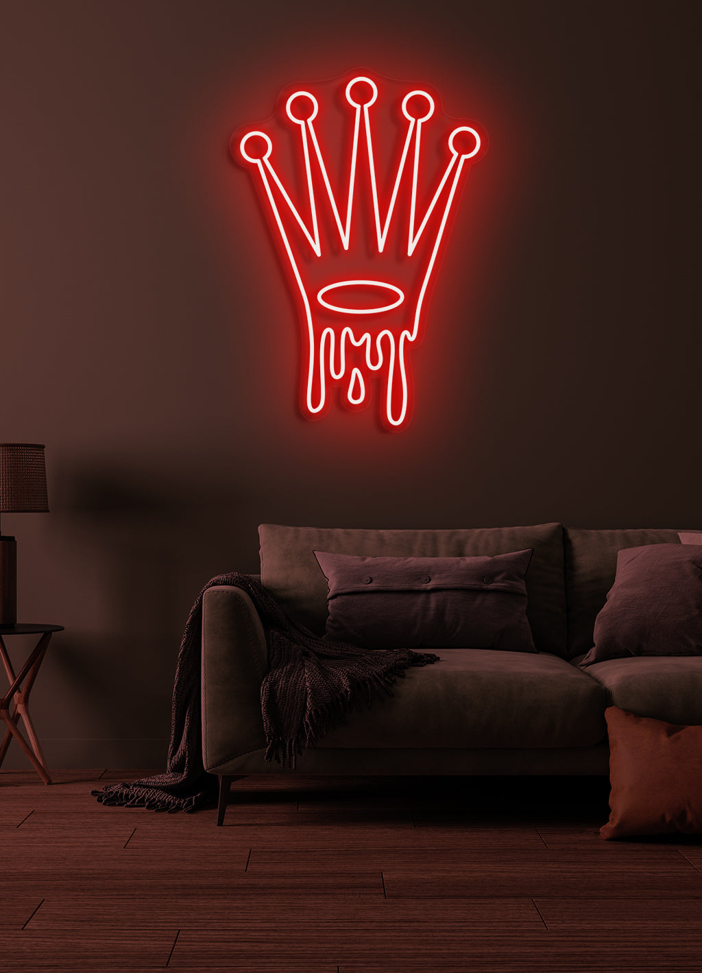 Schmelzen - LED Neondecke