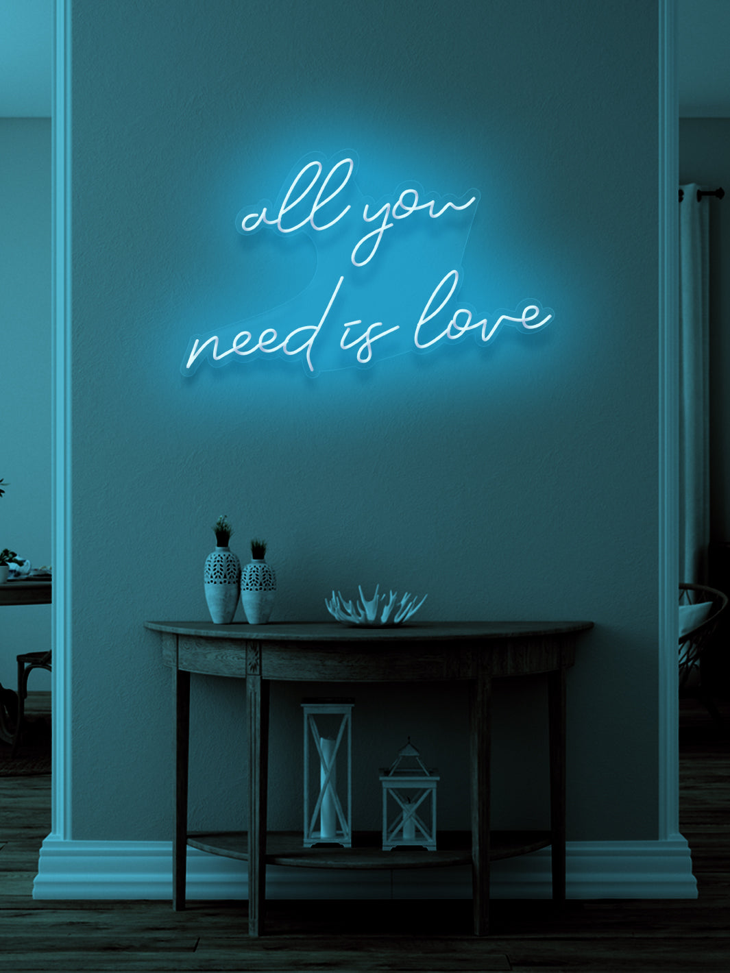 All you need is love - LED Neon skilt