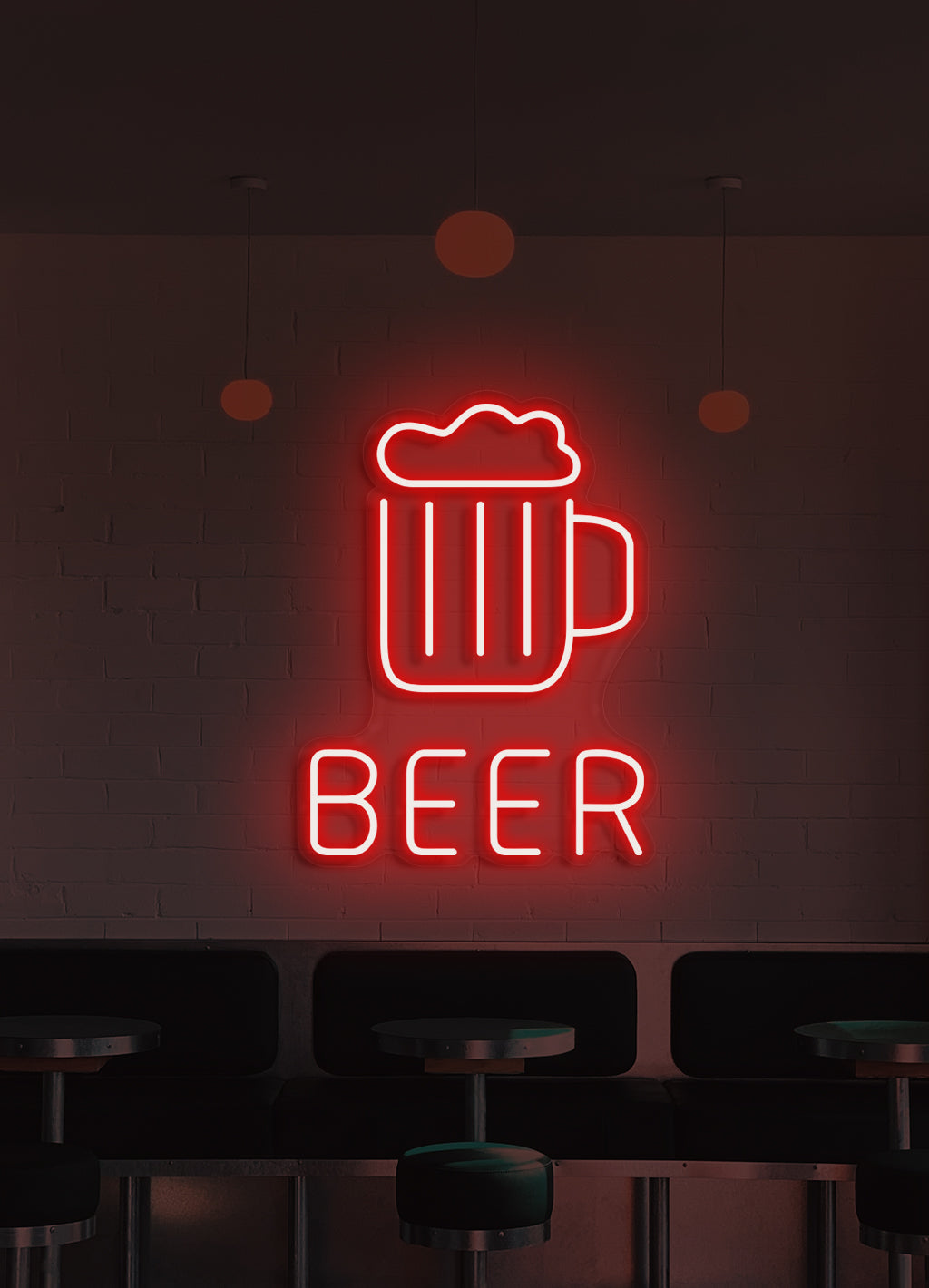 Bier - LED Neon Schild