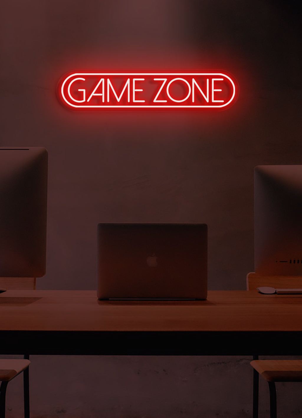 Spielzone - LED Neonschirm