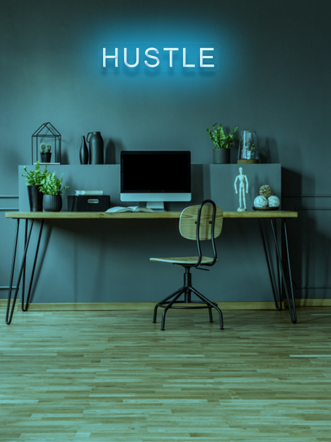 Hustle LED Neonrock