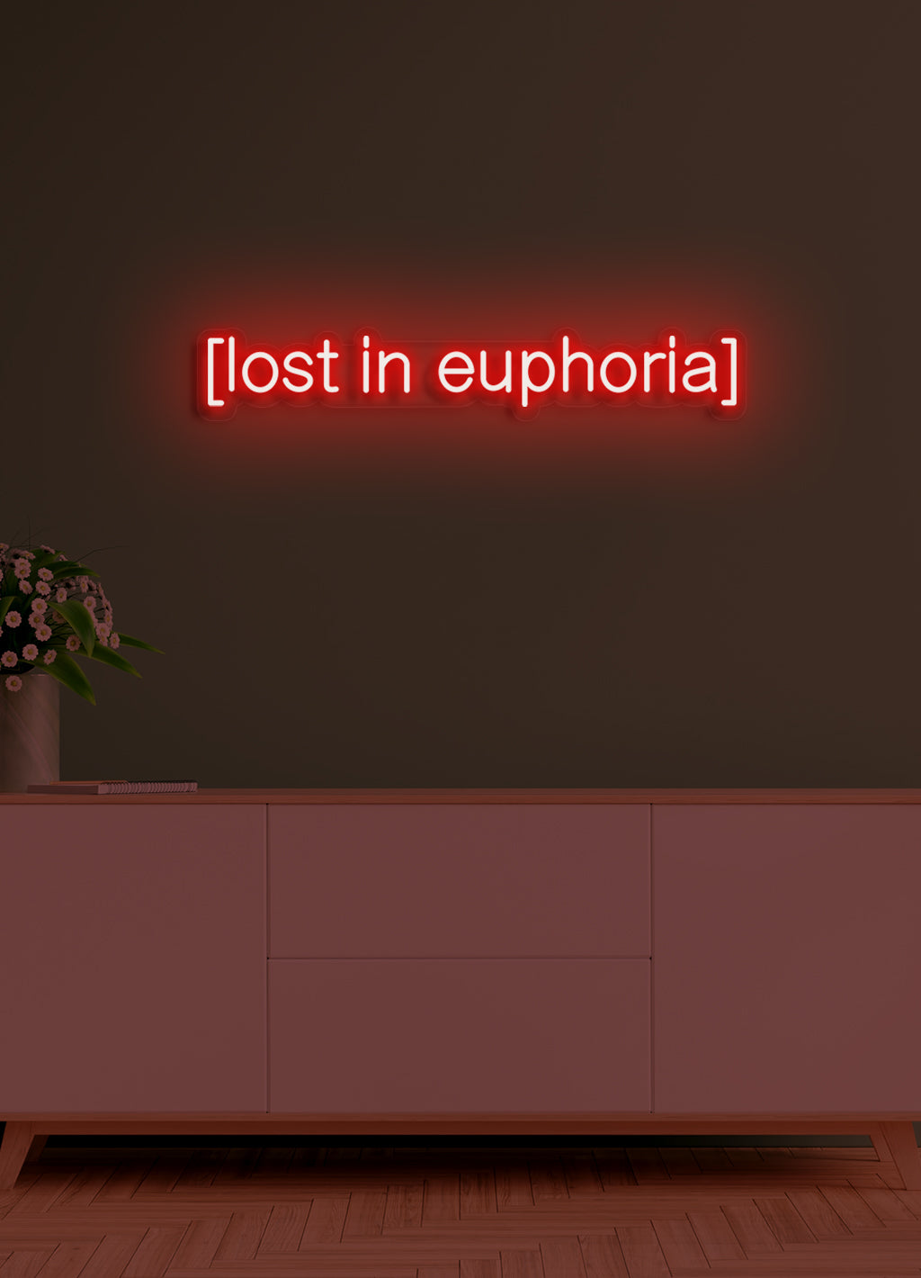 Verloren in Euphorie - LED Neonschild