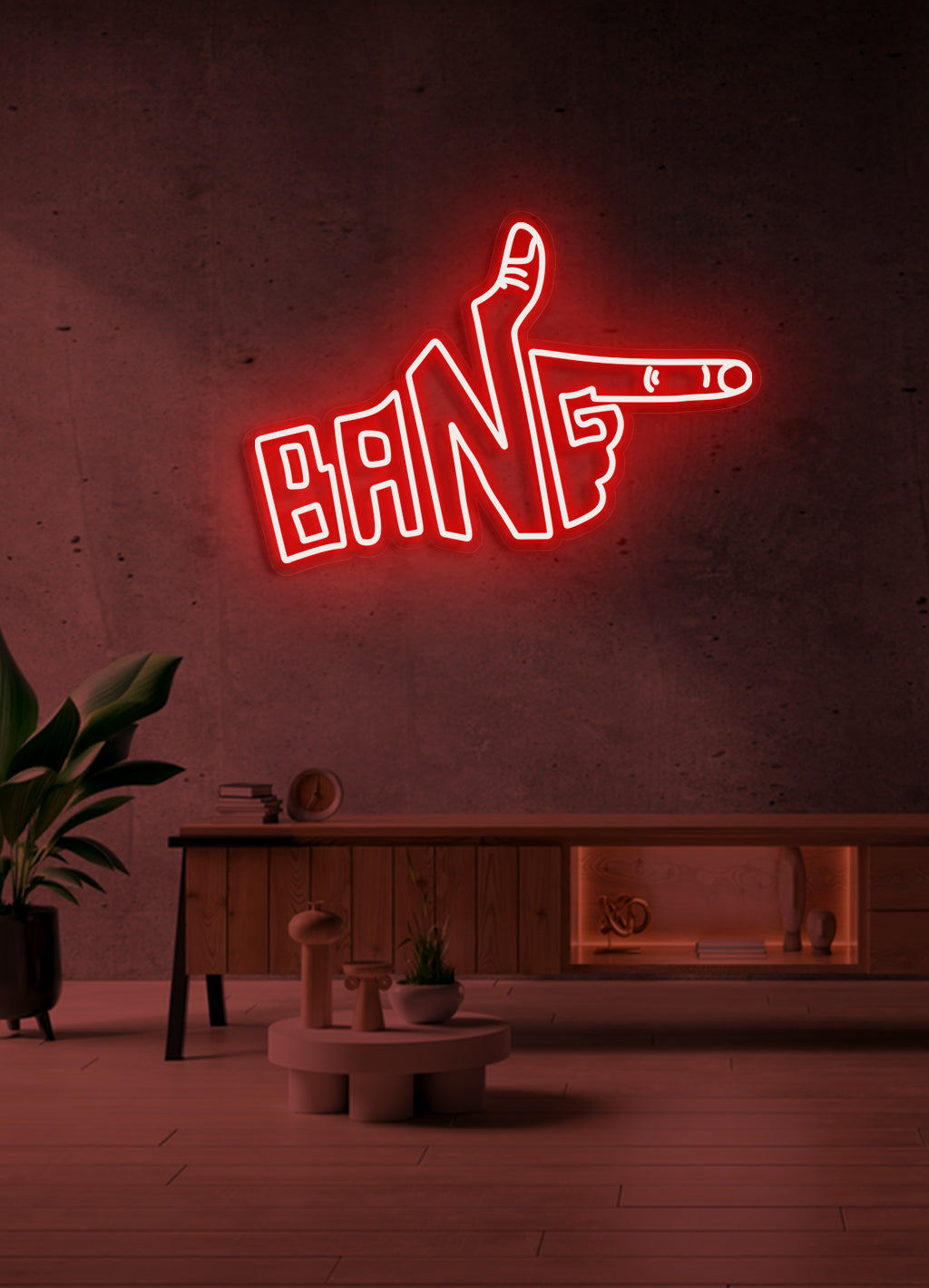 Bang - LED Neonrock