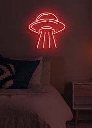 Space ship - LED Neon skilt