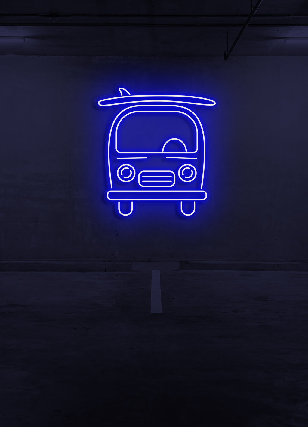Surf Van - LED Neonschild