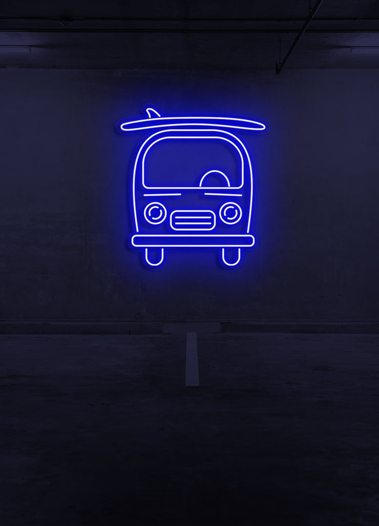 Surf van - LED Neon skilt