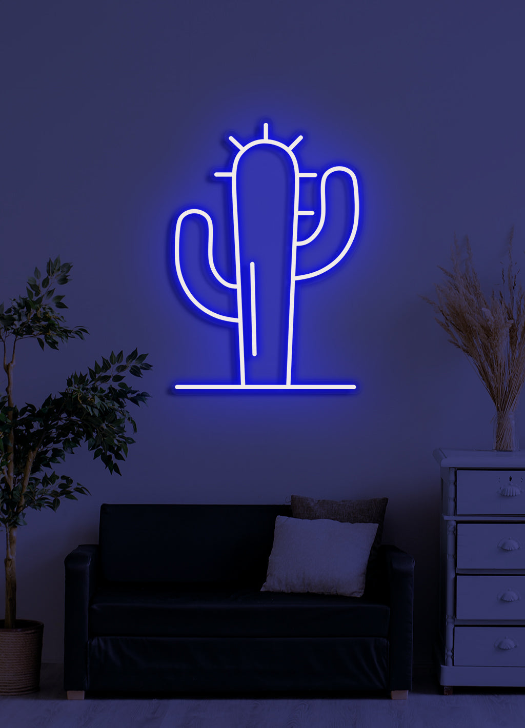 Kaktus - LED Neon Decke