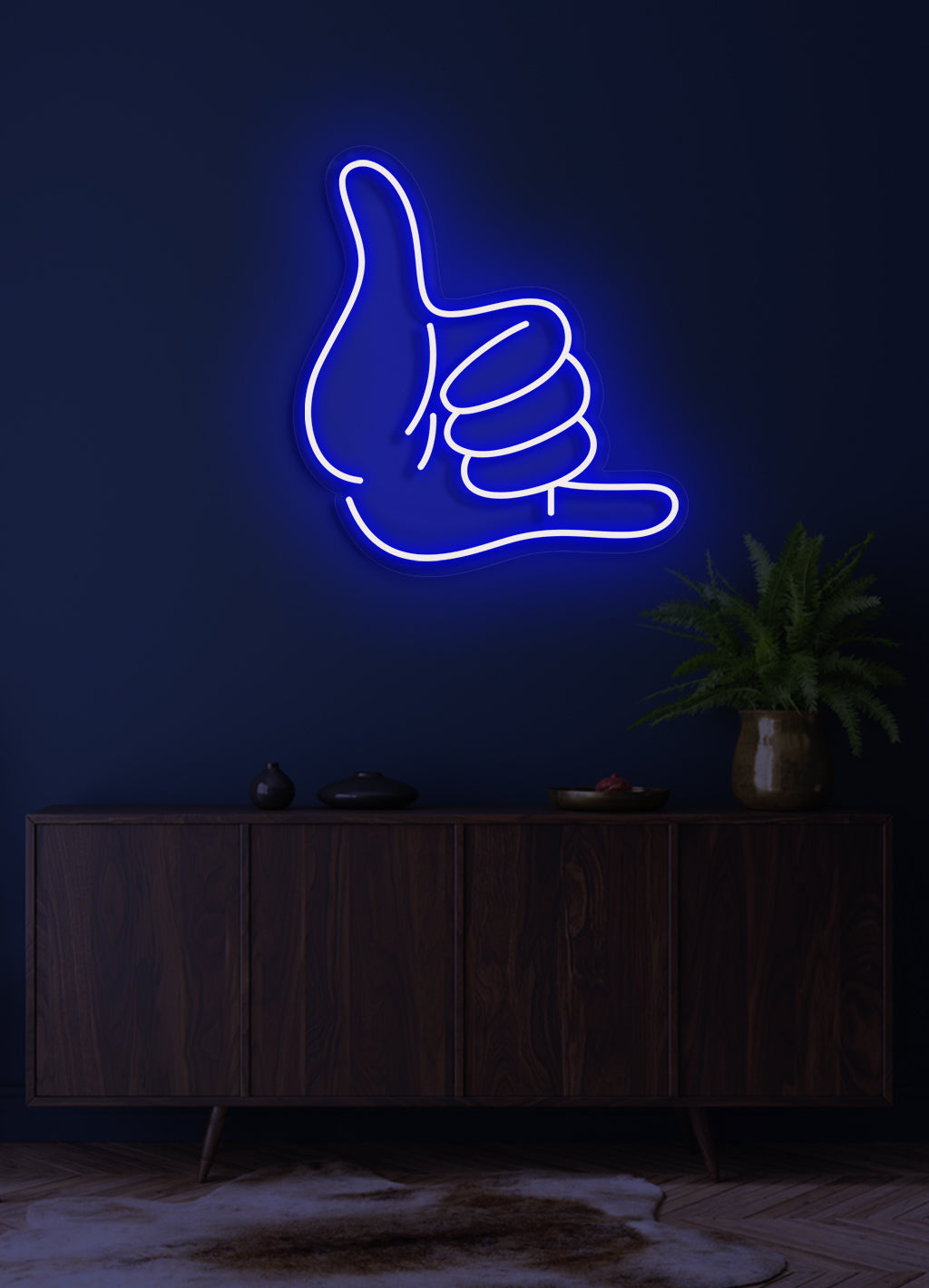 Hang loose - LED Neon skilt