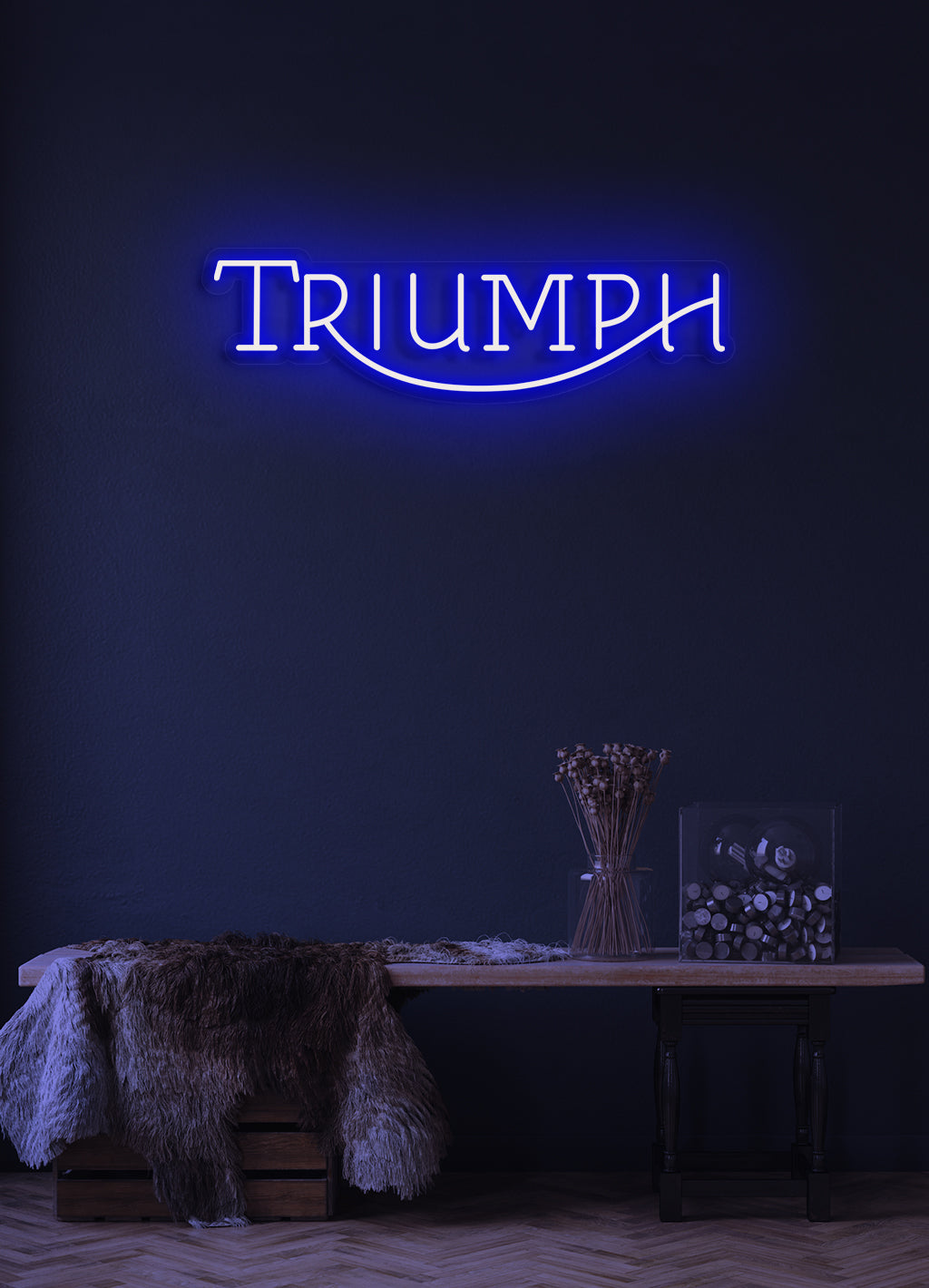 Triumph - LED Neon-Schirm