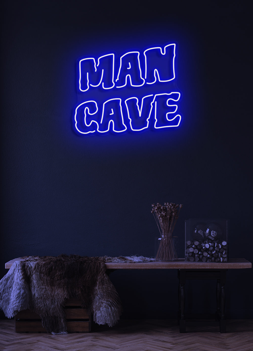 Man cave - LED Neon skilt